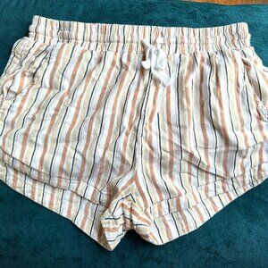 Billabong Women's Striped Shorts